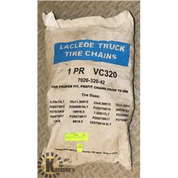 NEW SET OF TRUCK TIRE CHAINS