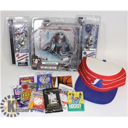 LOT OF SPORTS COLLECTIBLES:  HOCKEY