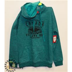 TEAL CANADA TEEN SWEATER SIZE XL