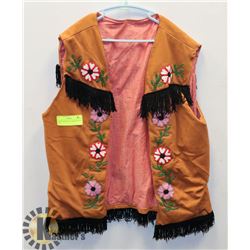 HANDMADE RETRO LADIES BEADED VEST