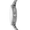 Image 2 : NEW FOSSIL WATCH W/WHITE CRYSTAL BEZEL/ST.STEEL