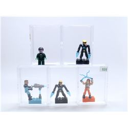 LOT OF 5 MINI FIGURES & COLLECTIBLES.