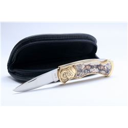 FRANKLIN MINT BIGHORN SHEEP COLLECTOR KNIFE