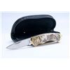 Image 1 : FRANKLIN MINT LYNX COLLECTOR KNIFE WITH CASE.