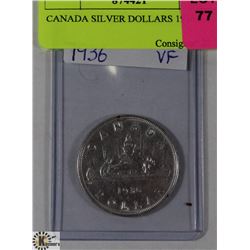 1936 CANADIAN SILVER DOLLAR