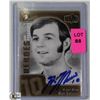 Image 1 : GUY LAFLEUR QUEBEC JR CARD AUTOGRAPHED.