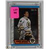 Image 1 : ANDY MOOG AUTOGRAPHED BOSTON BRUINS CARD.