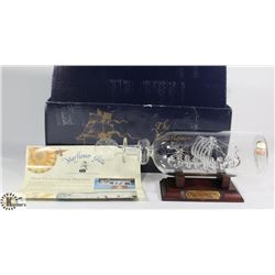 MAYFLOWER GLASS COLLECTION 'VIKING LONGSHIP' AM107