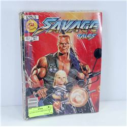 SAVAGE TALES COMICS-LOT OF 8