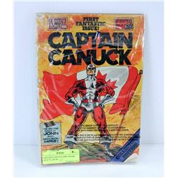 CAPTAIN CANUCK COMIC BOOKS JULY 75, JAN 94