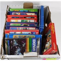 BOX OF VINTAGE 70'S & EARLY 80'S INTELLIVISION