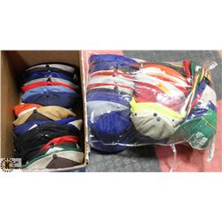 HUGE BOX OF COLLECTOR BASEBALL CAPS/HATS