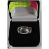 Image 1 : MENS SZ 9.5 SILVER TONED HARLEY-DAVIDSON RING W/