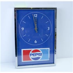 PEPSI WALL CLOCK.