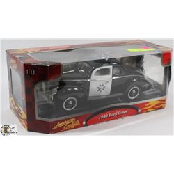 AMERICAN GRAFFITI 1970 FORD COUPE 1:18 SCALE DIE