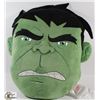 Image 1 : NEW HULK HEAD PILLOW WITH PJ POCKET