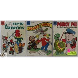 GOLDEN AGE WARNER BROTHERS 10 CENT COMICS