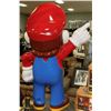 Image 3 : 3' TALL MARIO FIGURE. COLLECTIBLES