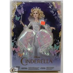 DISNEY CINDERELLA FAIRY GODMOTHER DOLL.