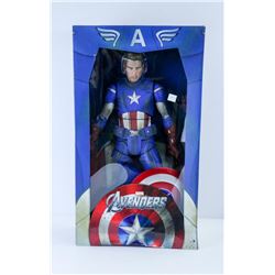 CAPTAIN AMERICA AVENGERS 1:4 SCALE ACTION FIGURE.