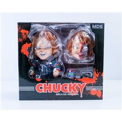 CHUCKY DELUXE EDITION FIGURE.