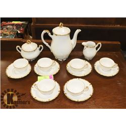 ANTIQUE COFFEE SERVICE SCHALLER BAVARIA GERMANY.