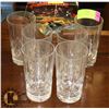 Image 1 : 6 CRYSTAL TUMBLER GLASSES.