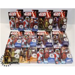 BOX OF ASSORTED STAR WARS FIGURES.