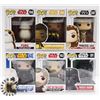 Image 1 : LOT OF 6 ASSORTED FUNKO POP VINYL FIGURES.