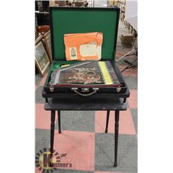 VINTAGE 1957 GERMAN ZITHER HARP -