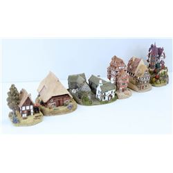 SHELF OF LILLIPUT LANE ASSORTED MINIATURE