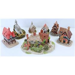 SHELF OF LILLIPUT LANE ASSORTED MINIATURE