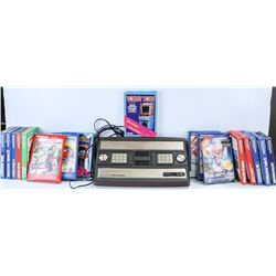 EARLY 1980'S INTELLIVISION GAME SYSTEM W/ 15 - 20
