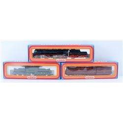 FLAT OF ASSORTED MODEL TRAINS.MARKLIN HO SCALE