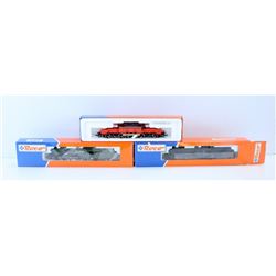 FLAT OF ASSORTED MODEL TRAINS. ROCO HO SCALE