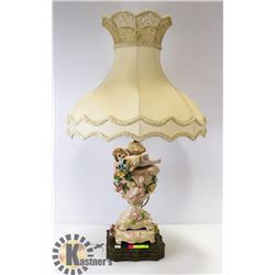 ITALIAN CAPODIMONE PORCELAIN LAMP
