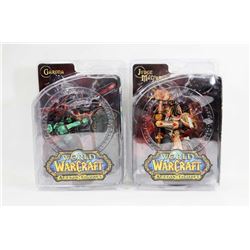 LOT OF 2 WORLD OF WARCRAFT FIGURES.