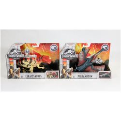 LOT OF 2 JURASSIC WORLD DINOSAUR TOYS.