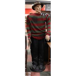 FREDDY KRUEGER ANIMATED 6' FIGURE.