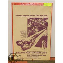 ORIGINAL 1968 MOVIE POSTER "THE STALKING MOON"