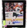 Image 1 : ERIC LINDROS SIGNED AND FRAMED PHOTO,