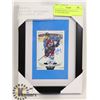 Image 1 : FRAMED NATHAN MACKINNON AUTOGRAPH CARD.