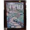 Image 1 : WOOD TONE FRAMED PICTURE