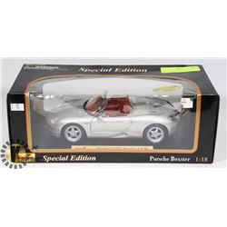 PORSCHE BOXTER 1:18 SCALE DIE CAST CAR BY MAISTO.