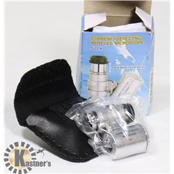 NEW CURRENCY DETECTING LED MICROSCOPE