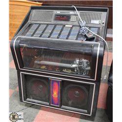 1980S NSM JUKEBOX - FULL OF RECORDS, NOT WORKING,