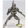 STEAM PUNK STYLE BOBBA FETT-LIKE FIGURE.12" H