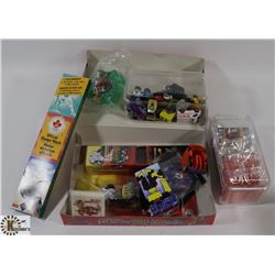 BOX OF ASSORTED COLLECTIBLES