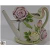 Image 1 : VINTAGE FLOWER VASE TEAPOT.
