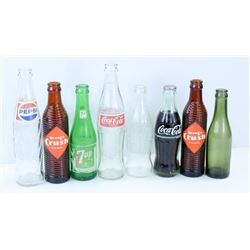 VINTAGE SODA BOTTLE COLLECTION